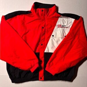 Vtg Du Pont Motorsports NASCAR 90’s USA Norman Todd Windbreaker Track Jacket XL